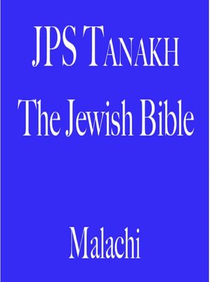 cover image of Malachi